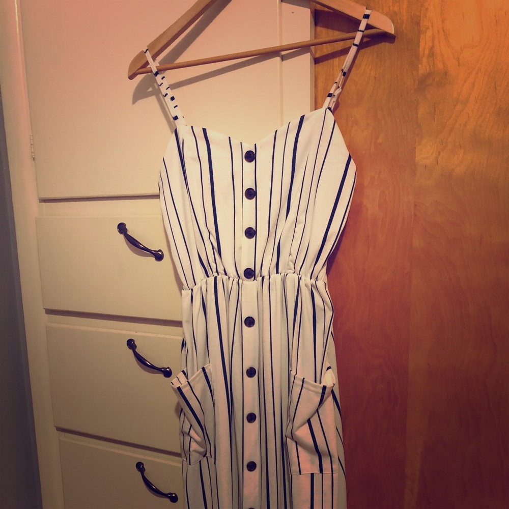 Striped Casual Dress